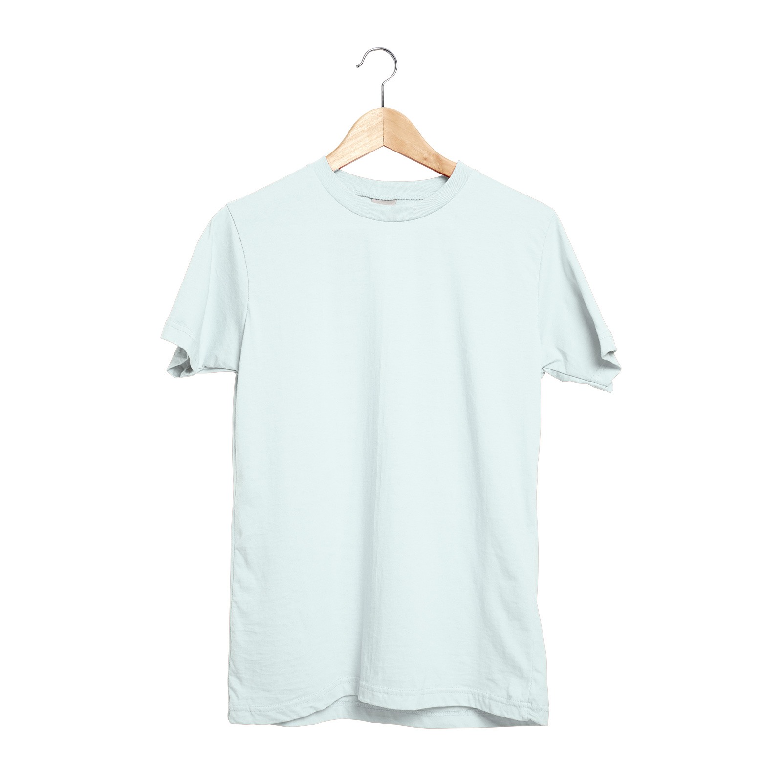 488702 GARDENYA BEYAZ  S SIFIR YAKA TİŞÖRT