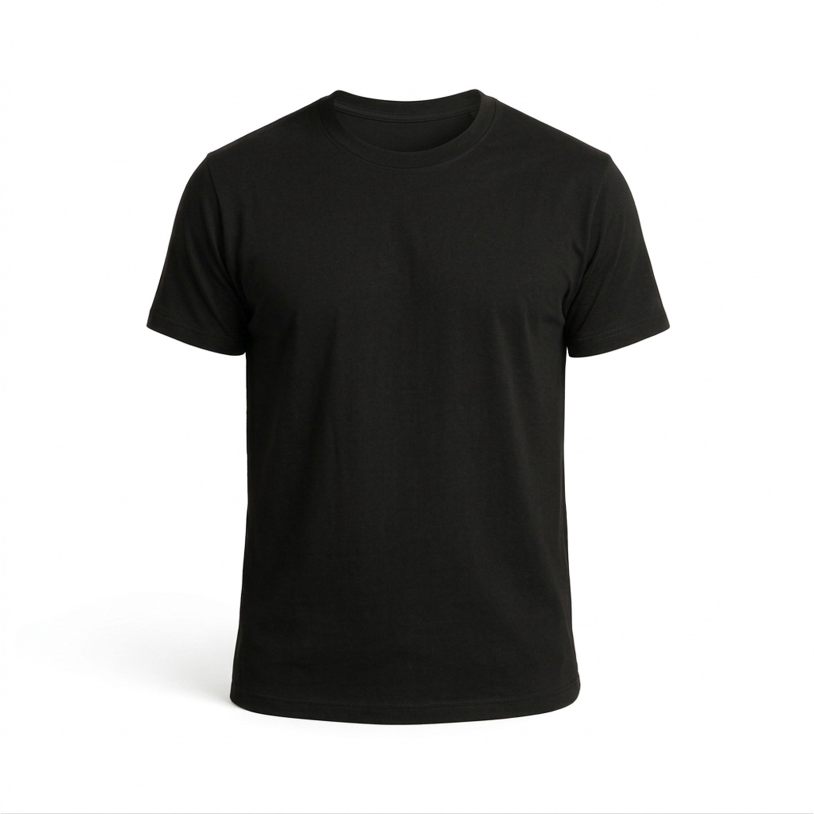 NERGİS SİYAH SIFIR YAKA TİŞÖRT L