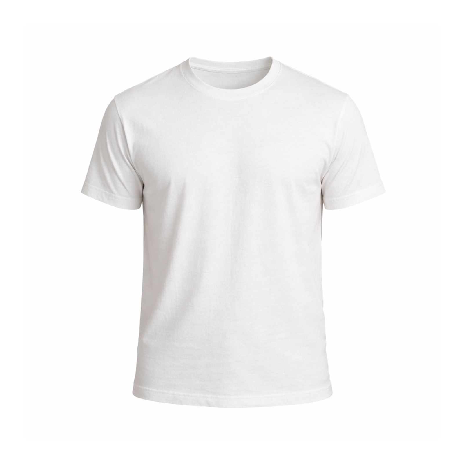 490202 NERGİS BEYAZ SIFIR YAKA TİŞÖRT S