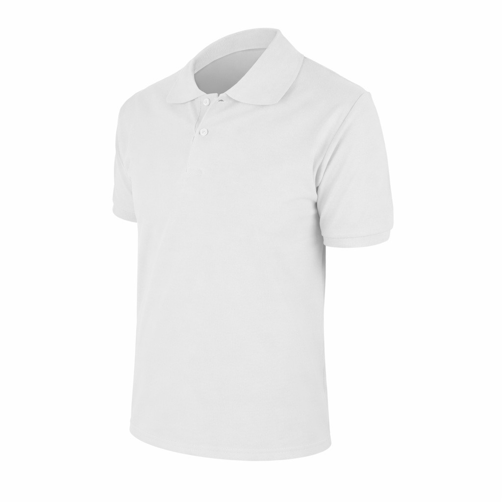 498502 BEGONYA BEYAZ M POLO YAKA TİŞÖRT