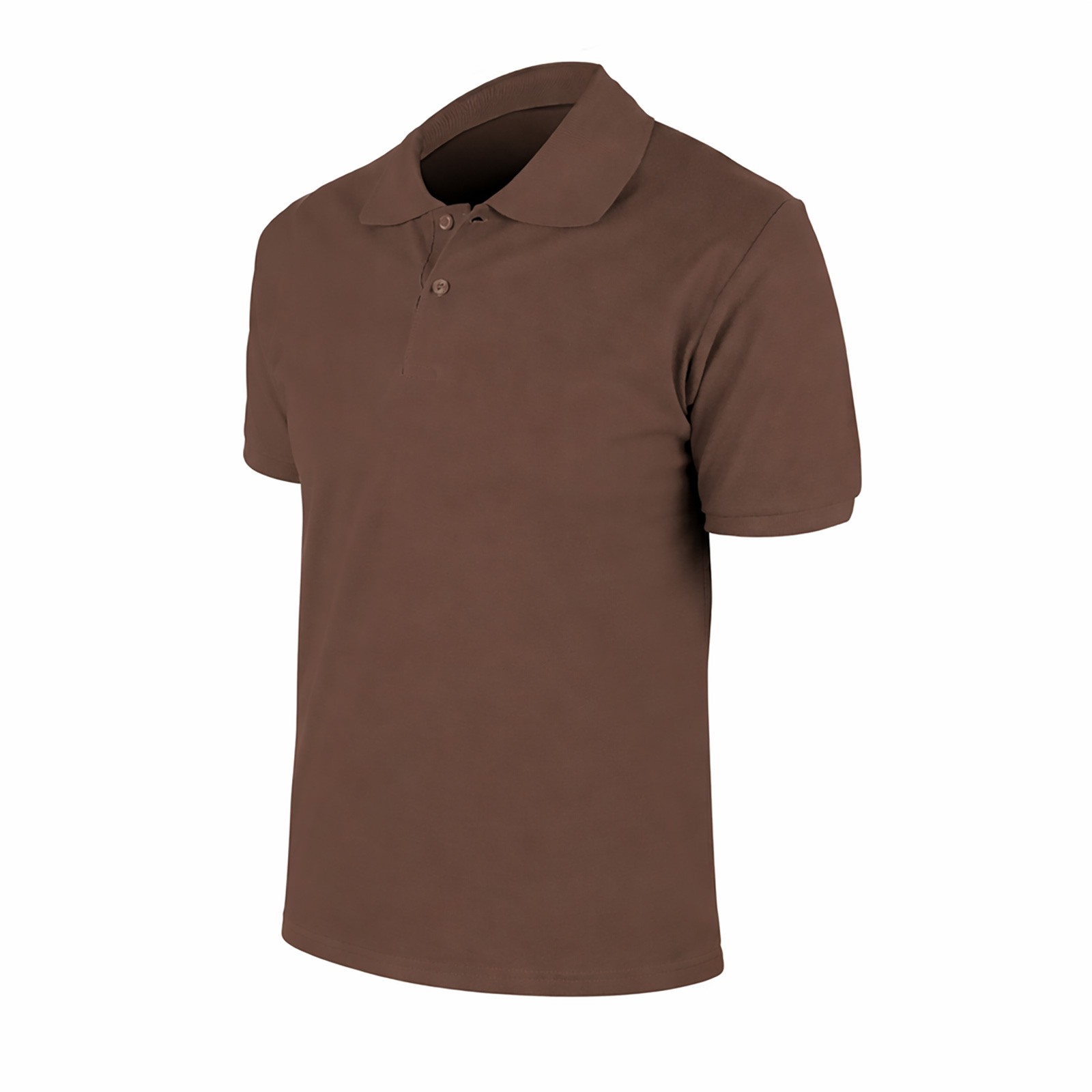 498509 BEGONYA KAHVE XXL POLO YAKA TİŞÖRT